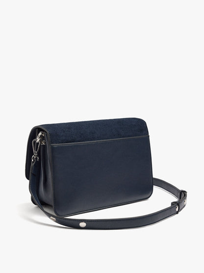 Crossbody Bag With Flap Soft Texture