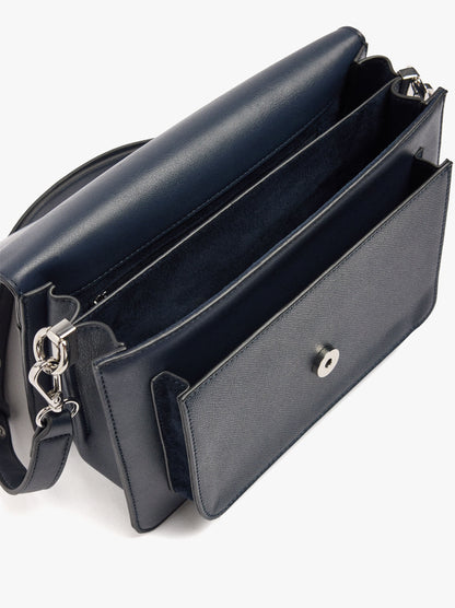 Crossbody Bag With Flap Soft Texture