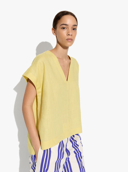 Plain Blouse 100% Linen