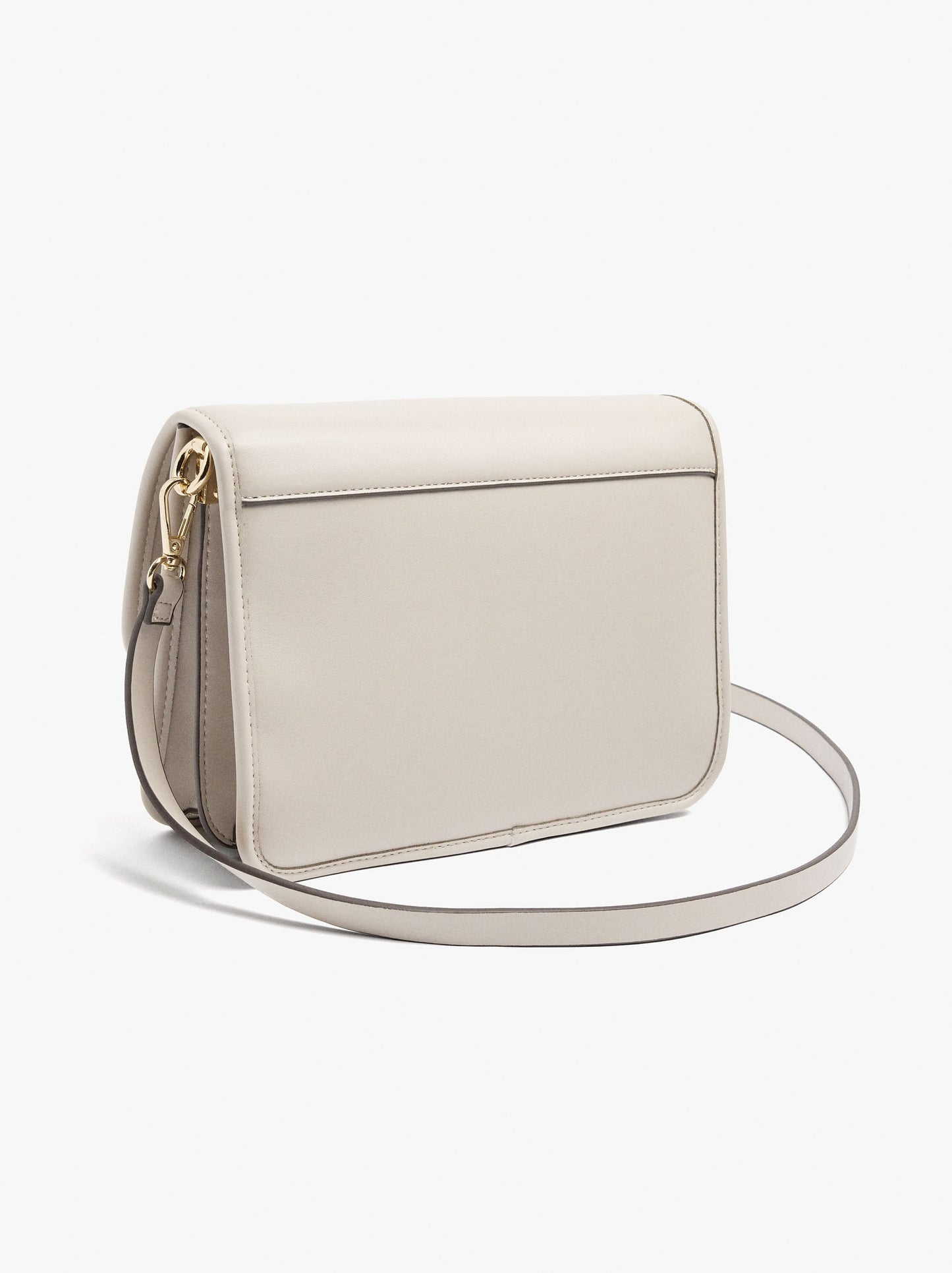 Shoulder Bag With Flap And Crossbody Bag Strap