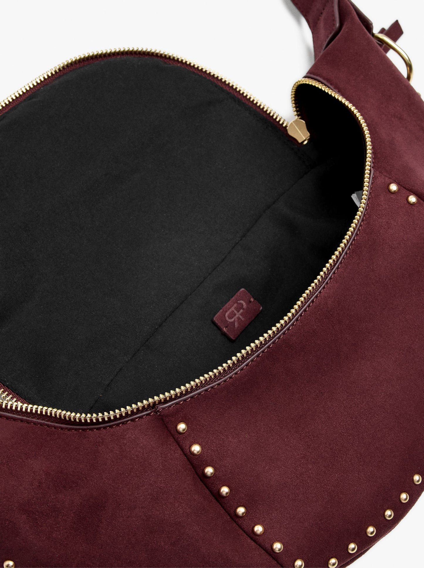 Leather-Effect Bum Bag With Studs