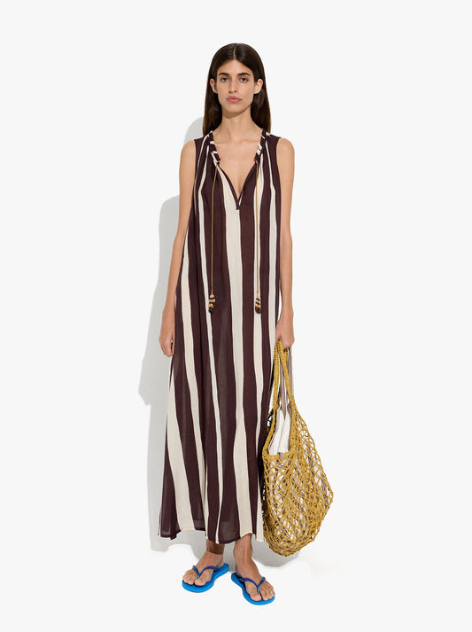 Long Dress With Stripes