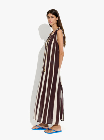 Long Dress With Stripes