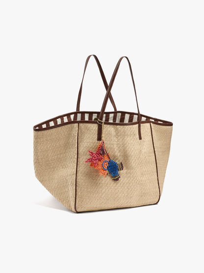 Tote Bag Paper Straw With Xl Strap