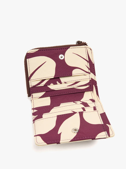 Basic Wallet Of Printed Nylon