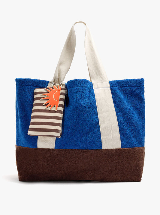 Shopper Bag With Contrast Pendant