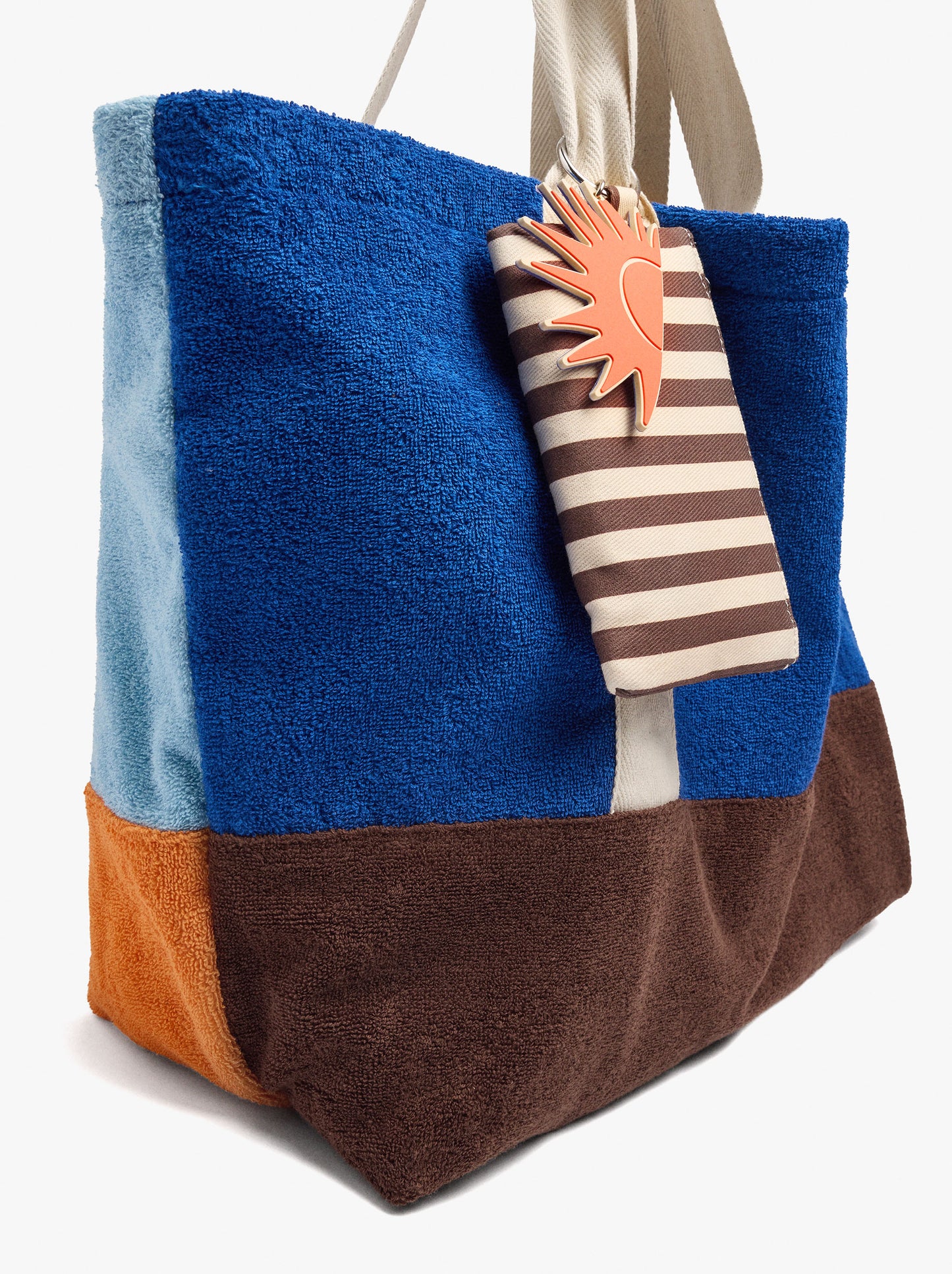 Shopper Bag With Contrast Pendant
