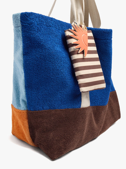 Shopper Bag With Contrast Pendant