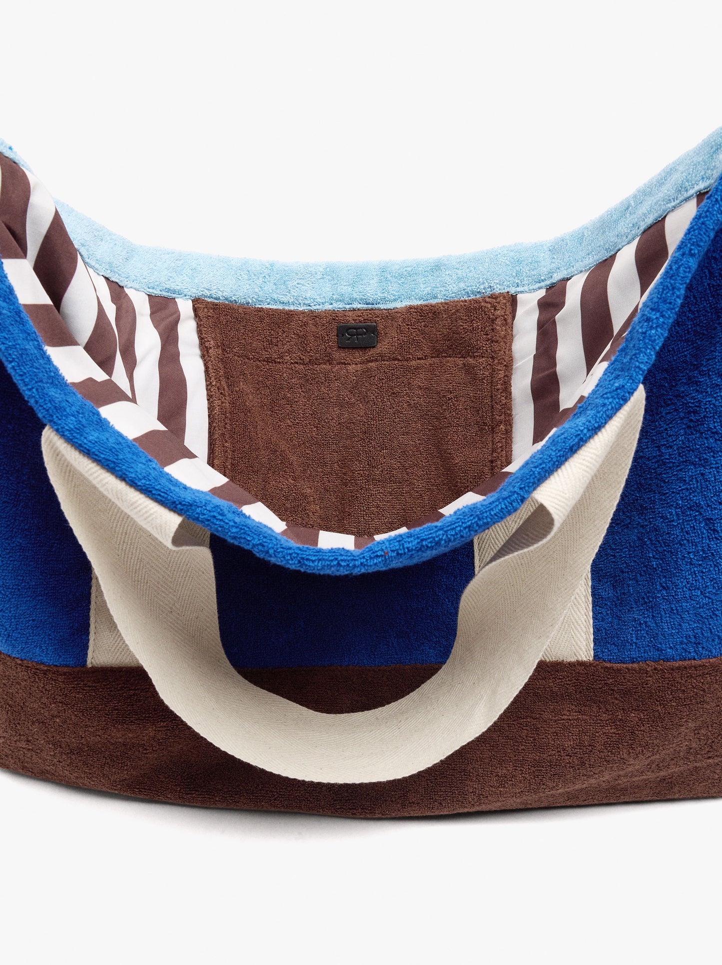 Shopper Bag With Contrast Pendant