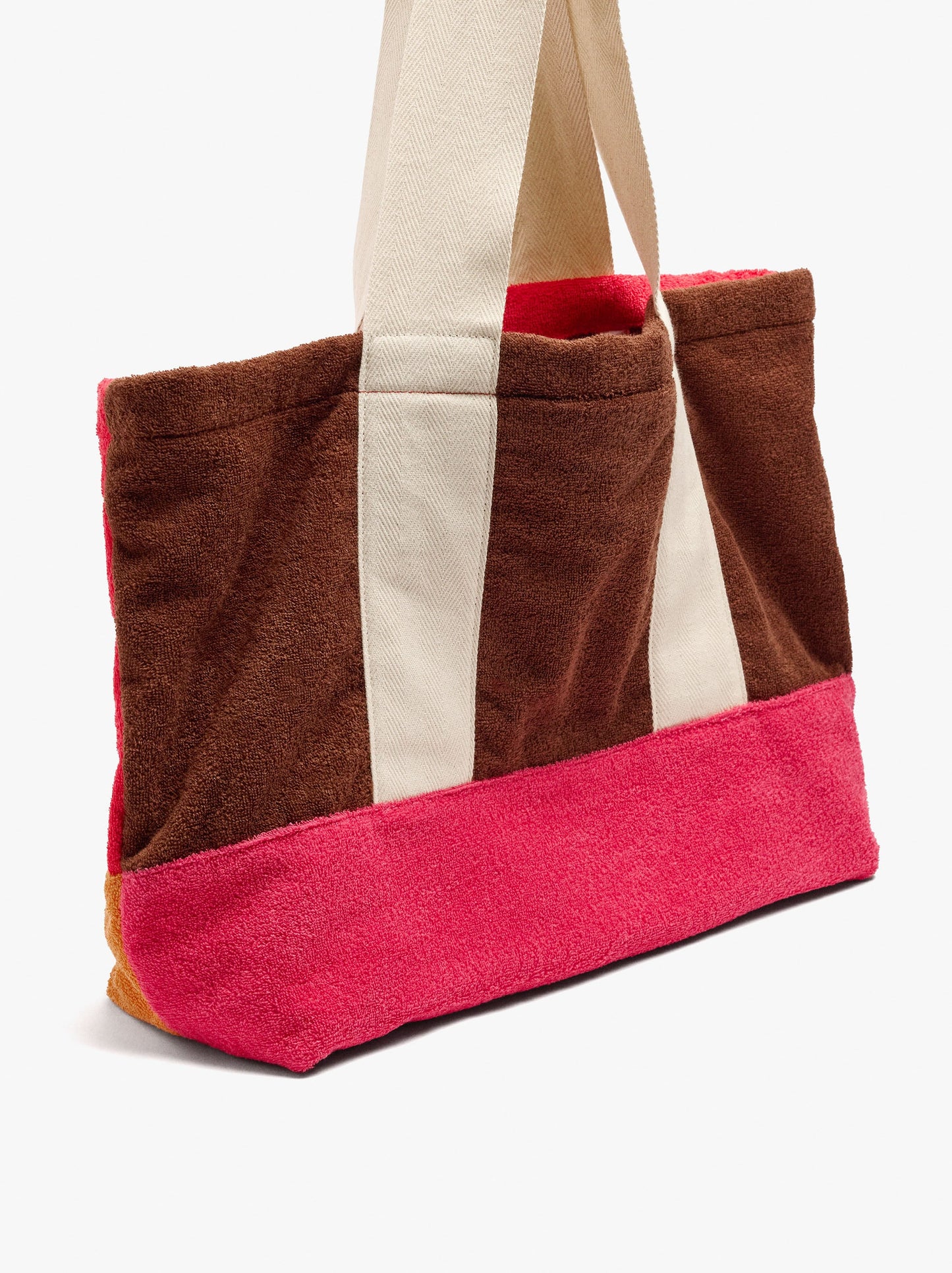 Shopper Bag With Contrast Pendant