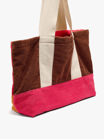 Shopper Bag With Contrast Pendant