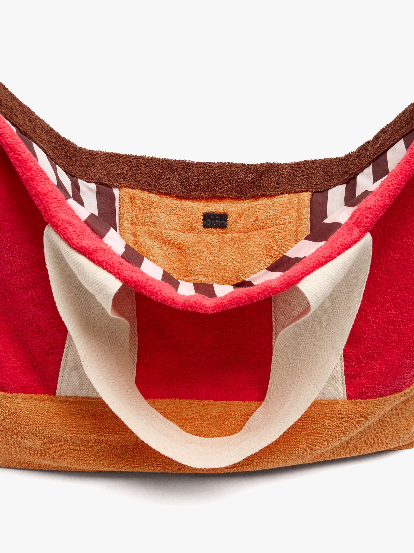 Shopper Bag With Contrast Pendant