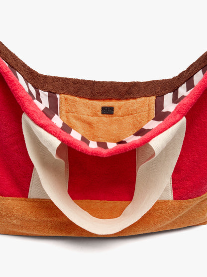 Shopper Bag With Contrast Pendant