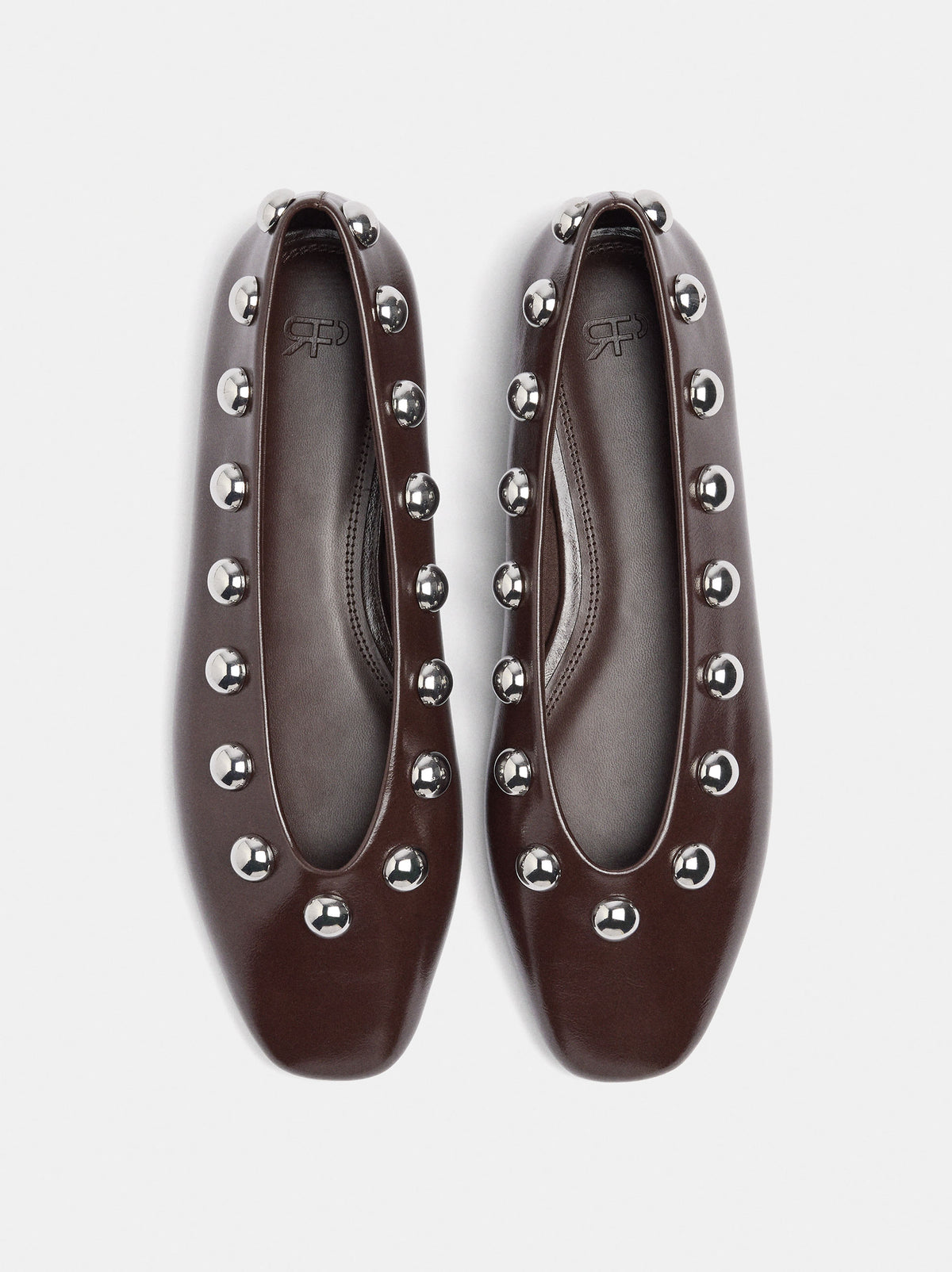 Ballet Flats With Spheres