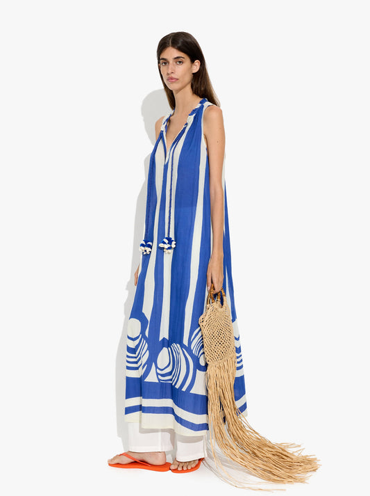 Long Printed Dress