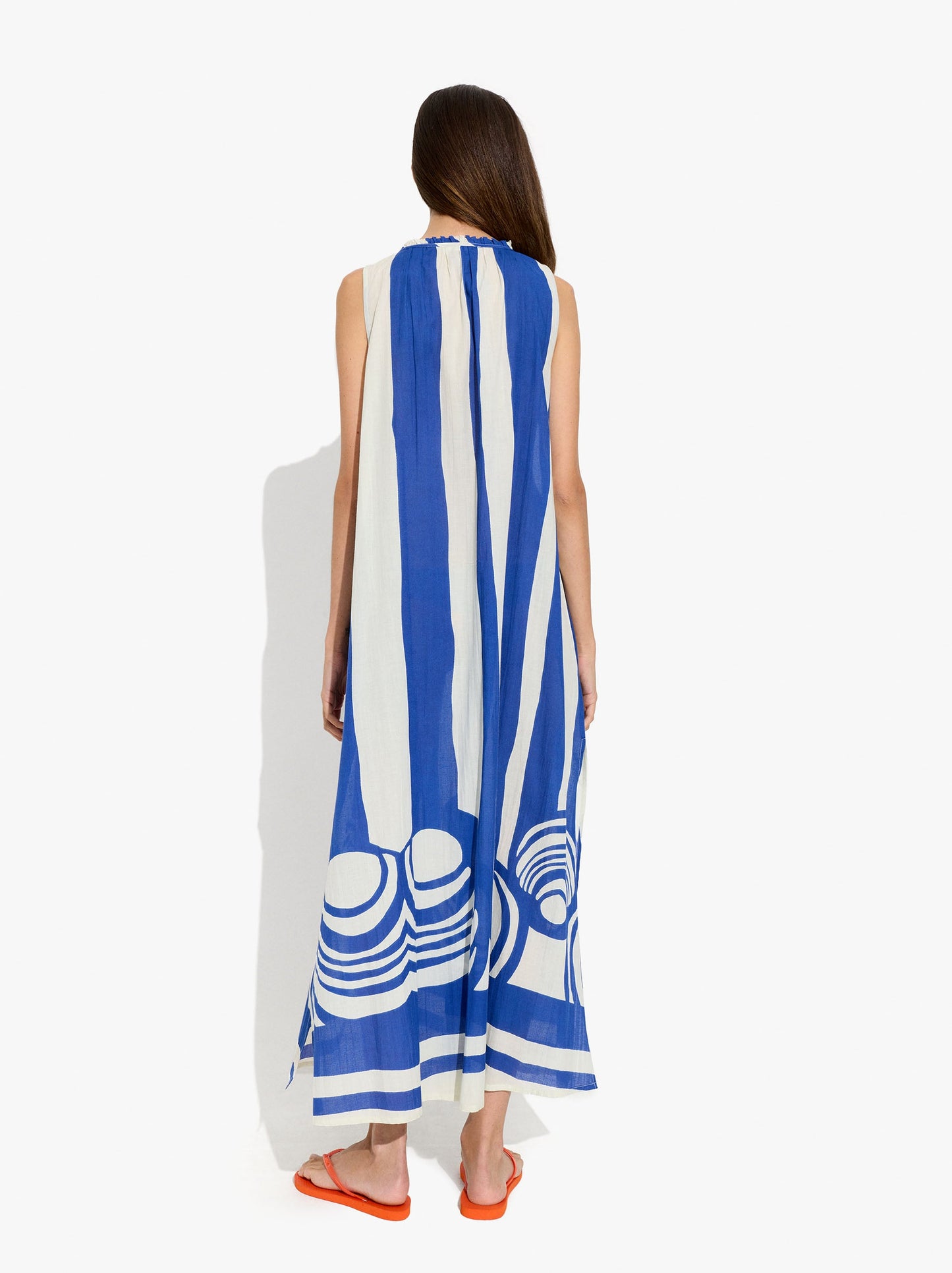 Long Printed Dress