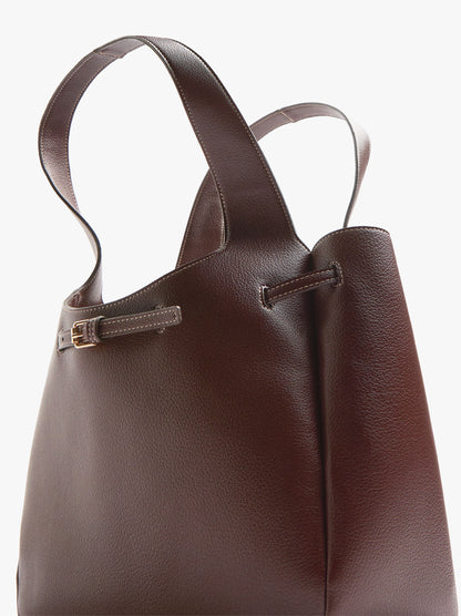 Shopper Bag With Belt Detail