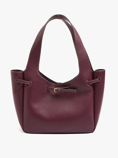 Shopper Bag With Belt Detail