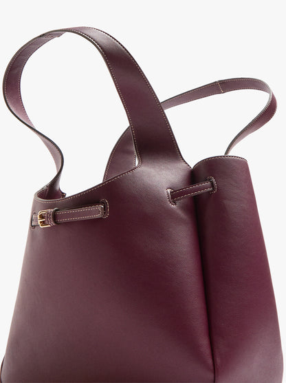 Shopper Bag With Belt Detail
