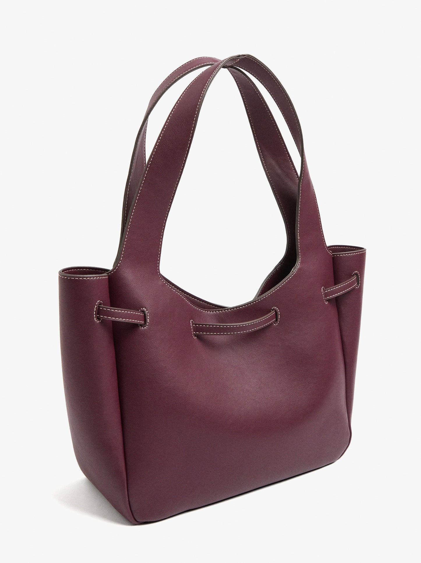 Shopper Bag With Belt Detail