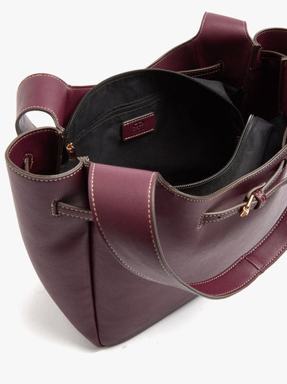 Shopper Bag With Belt Detail