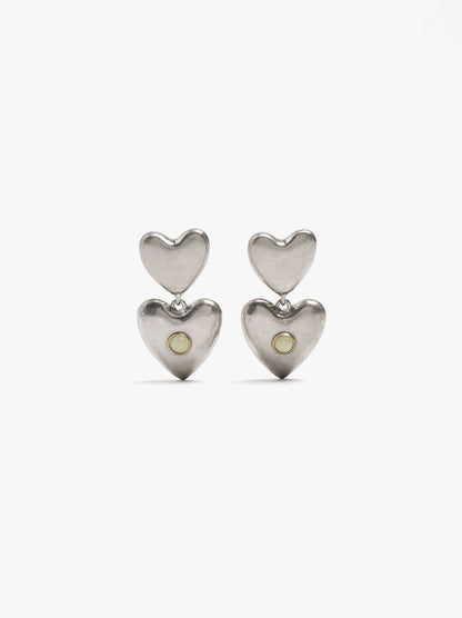 Earrings With Hearts