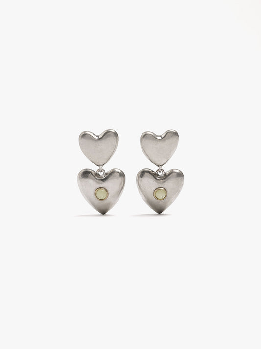 Earrings With Hearts