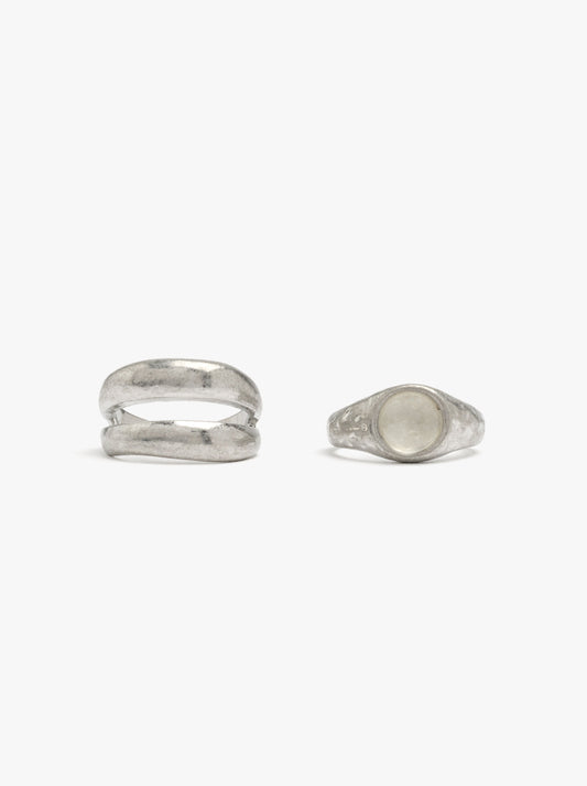 Set Of Rings With Stone