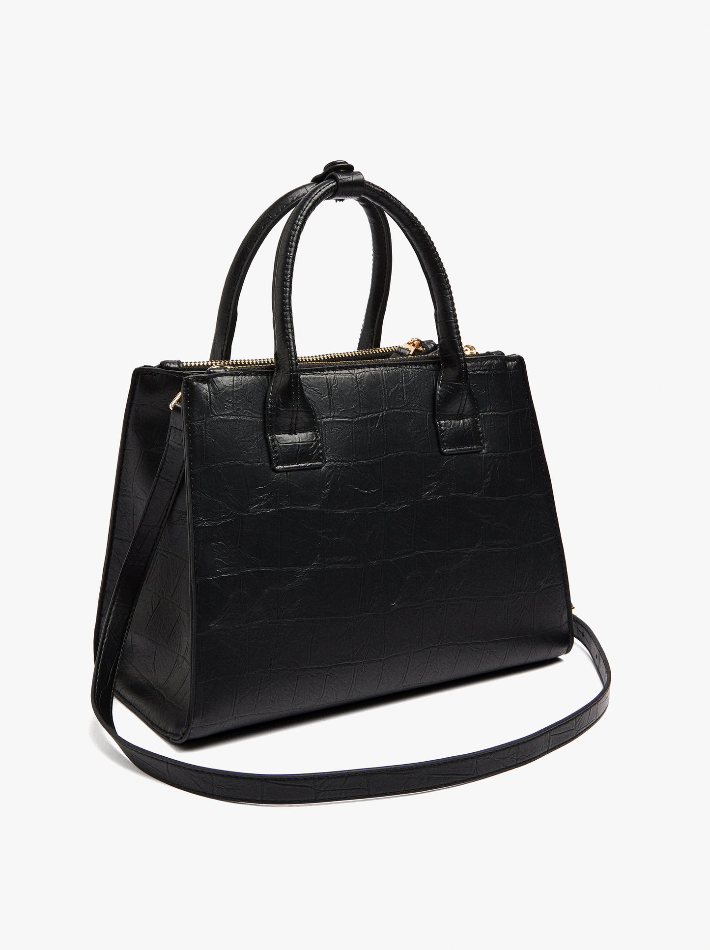 Tote Bag With Pendant And Crossbody Bag Strap