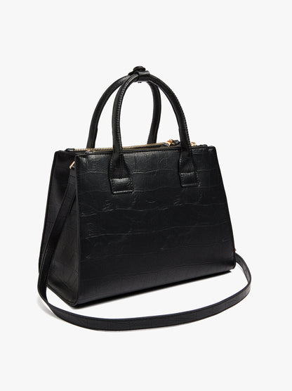 Tote Bag With Pendant And Crossbody Bag Strap
