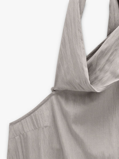 Asymmetric Halter Top