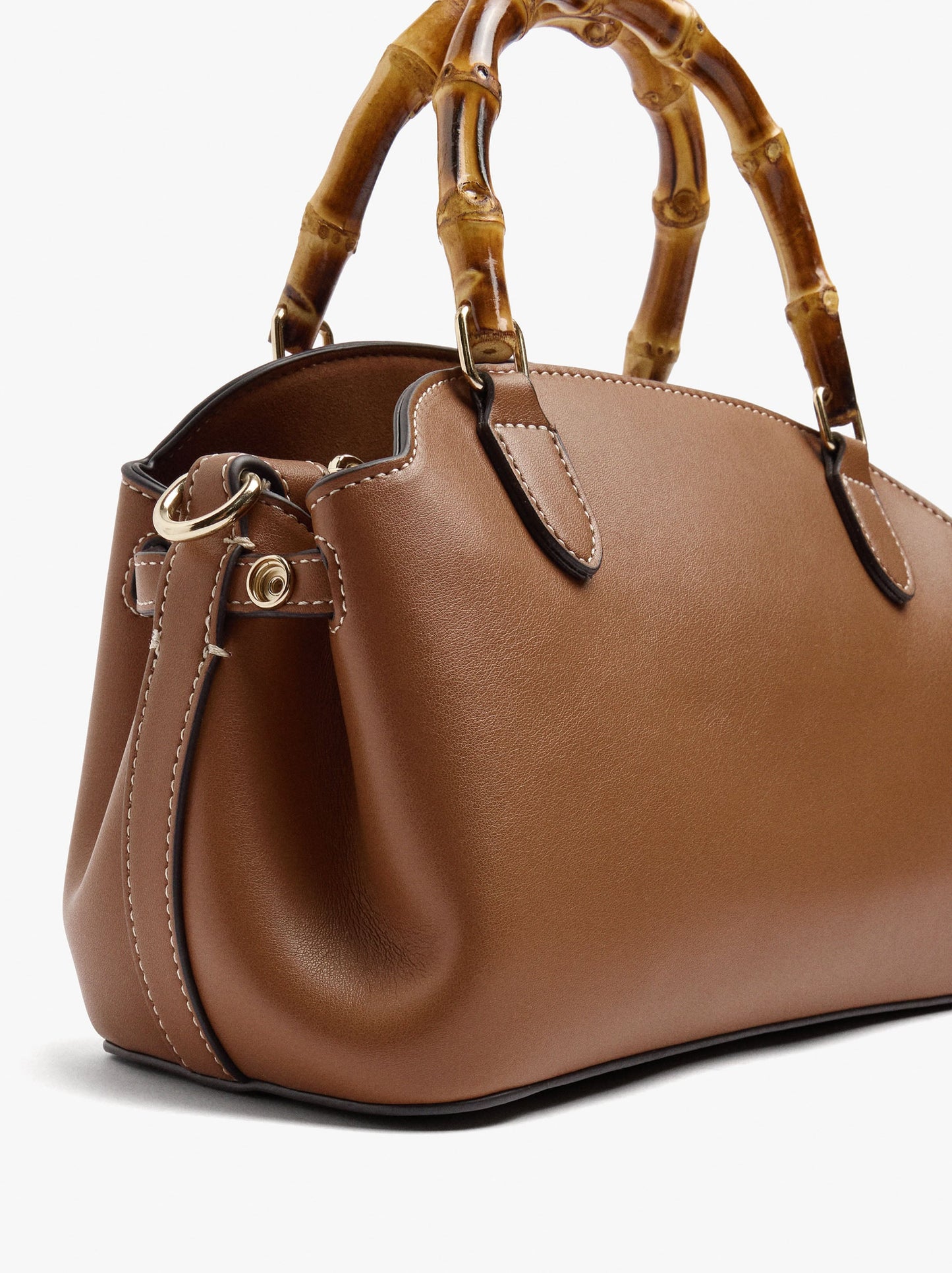 Oval Plain Tote Bag