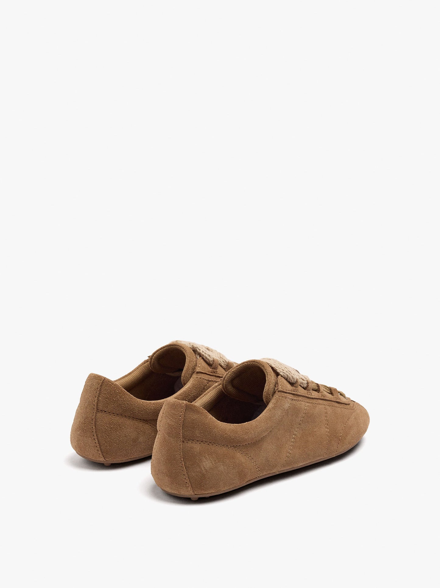 Retro Minimalist Sneaker With Leather
