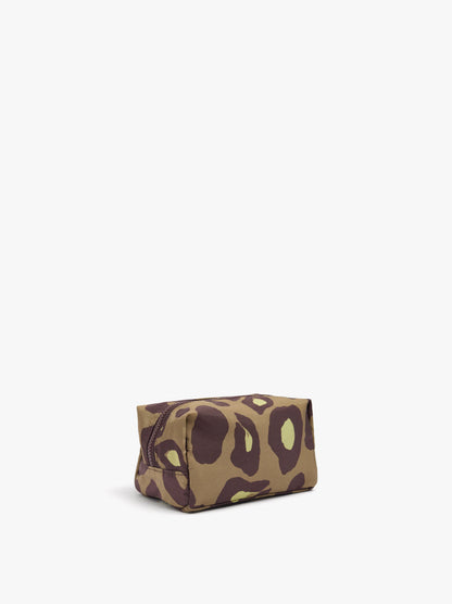 Nylon Necessaire With Printed Animal Pattern