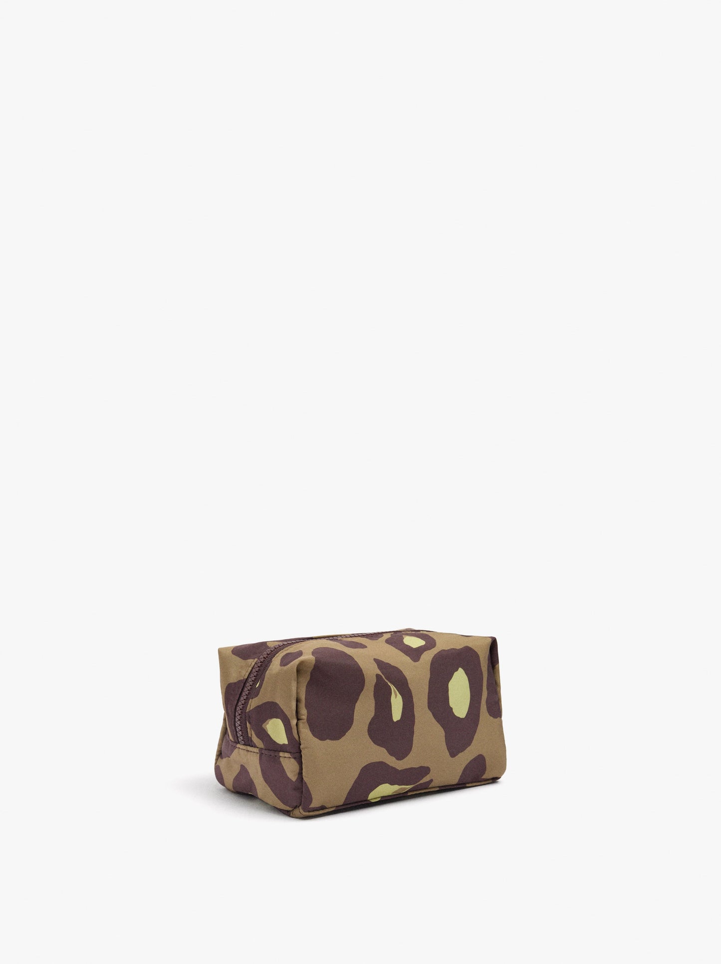Nylon Necessaire With Printed Animal Pattern