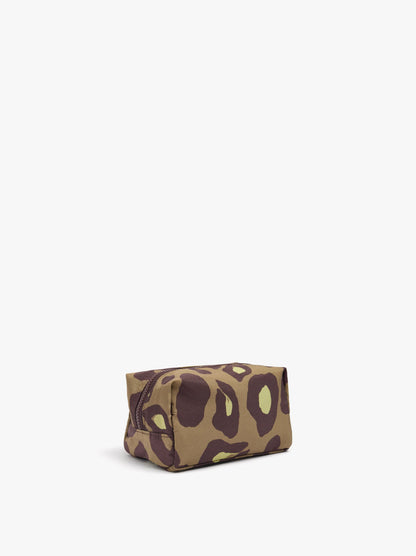 Nylon Necessaire With Printed Animal Pattern