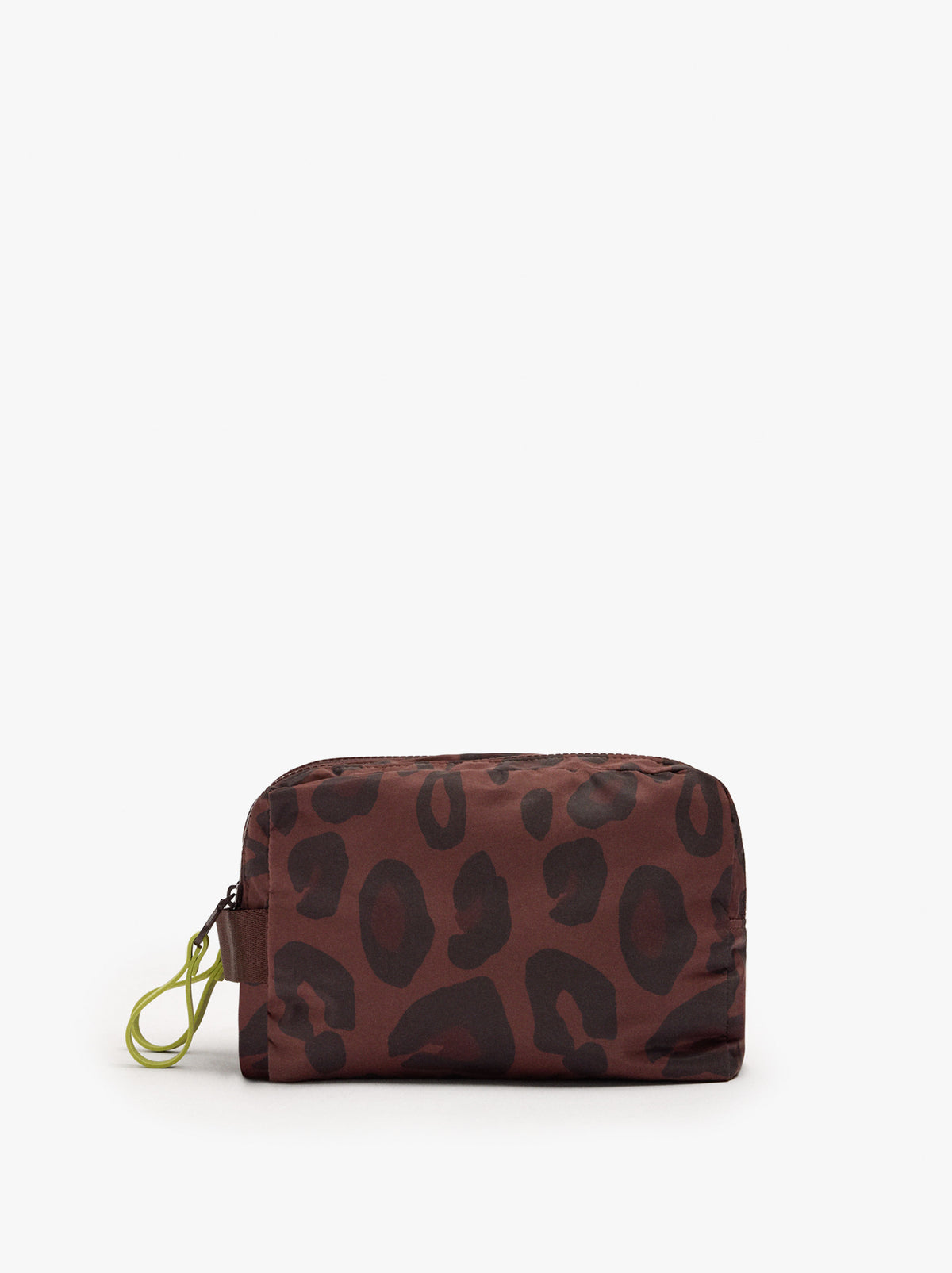 Nylon Necessaire With Printed Animal Pattern