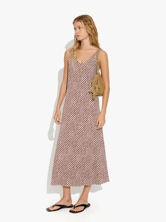 Long Dress With Squares
