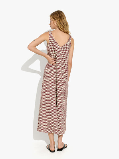 Long Dress With Squares