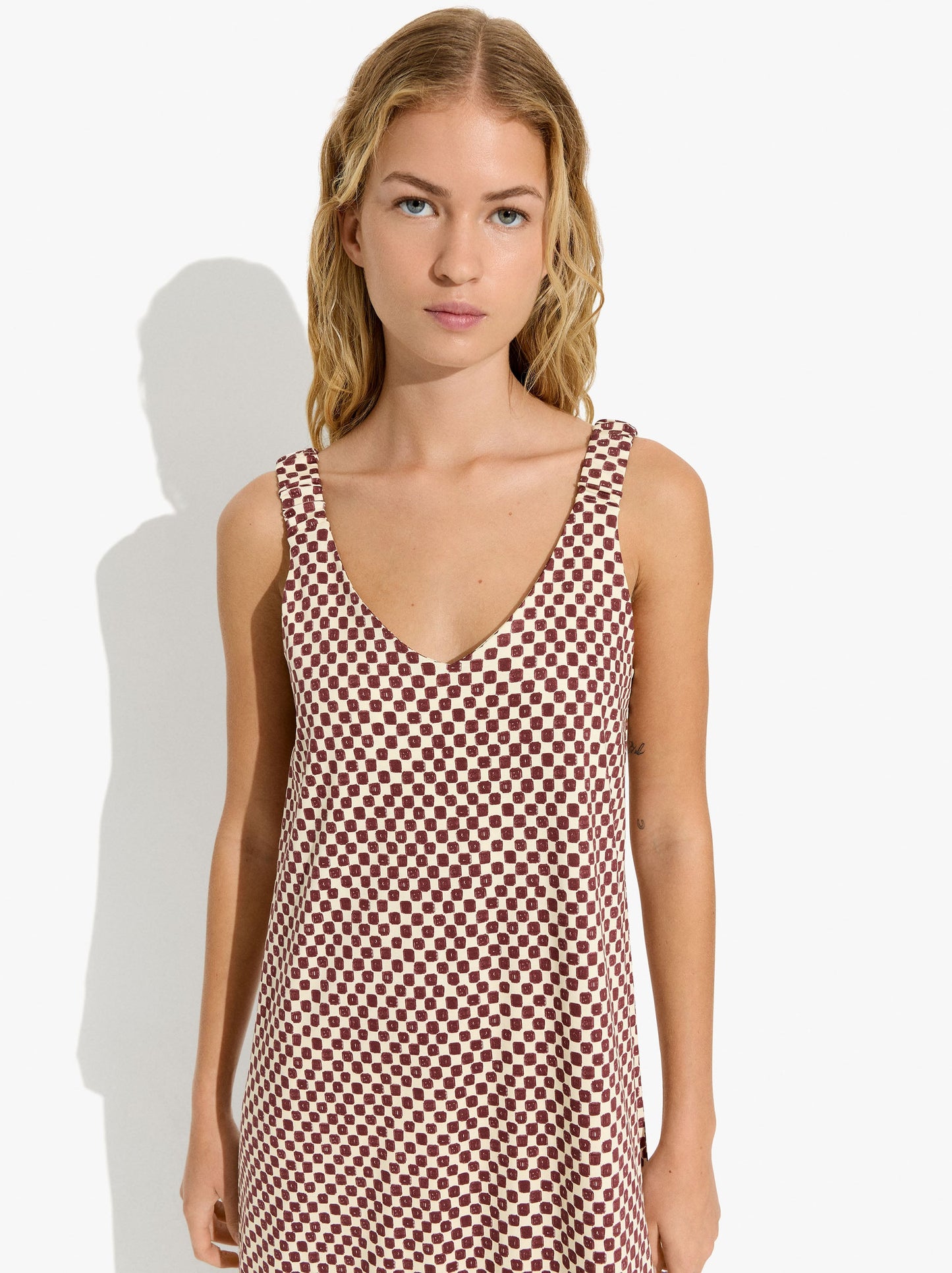 Long Dress With Squares