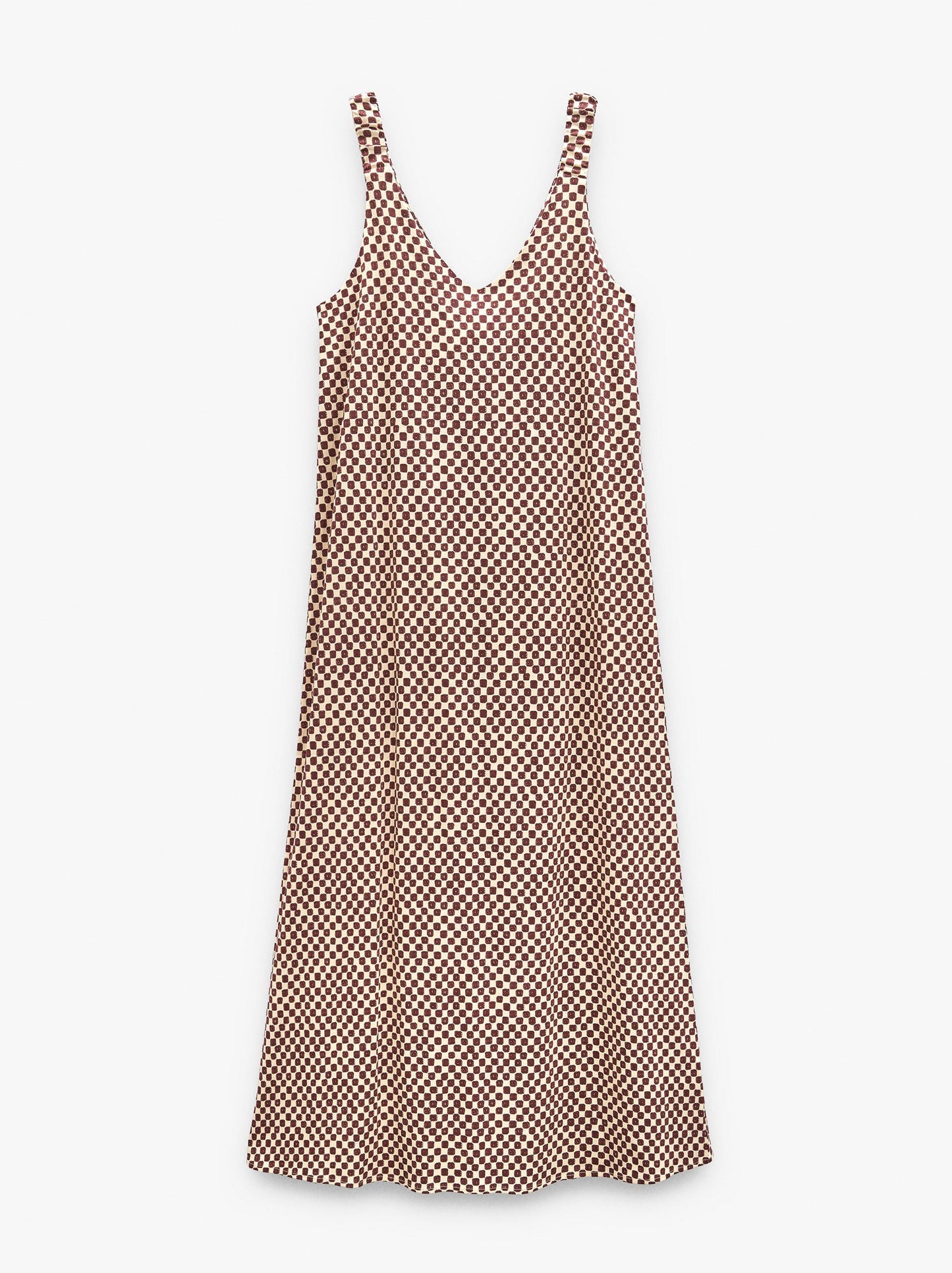 Long Dress With Squares