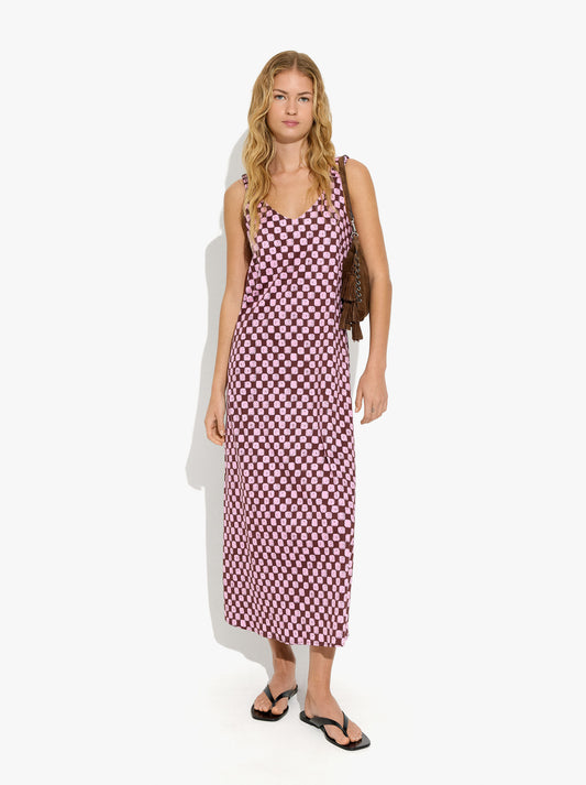Long Dress With Squares