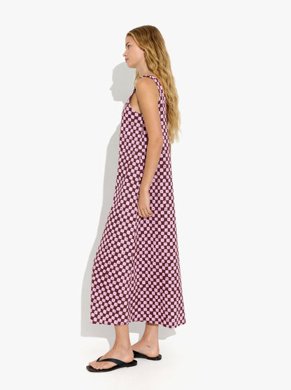 Long Dress With Squares