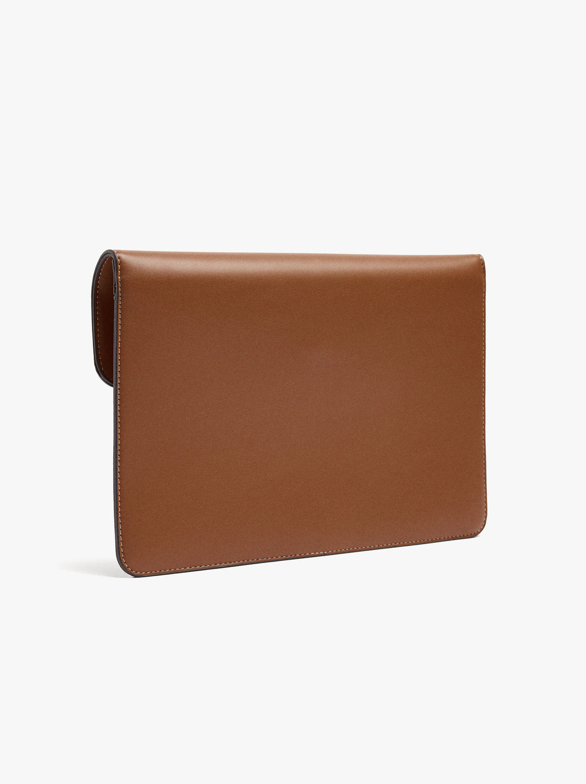 Envelope Paper Straw Handbag With Flap