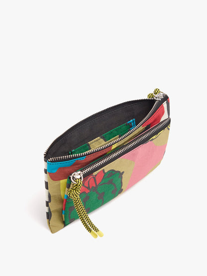 Double Multi-Purpose Printed Nylon Pouch