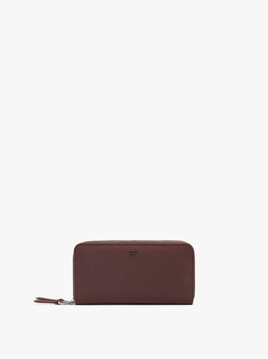 Wallet With Soft Texture With Double Closure