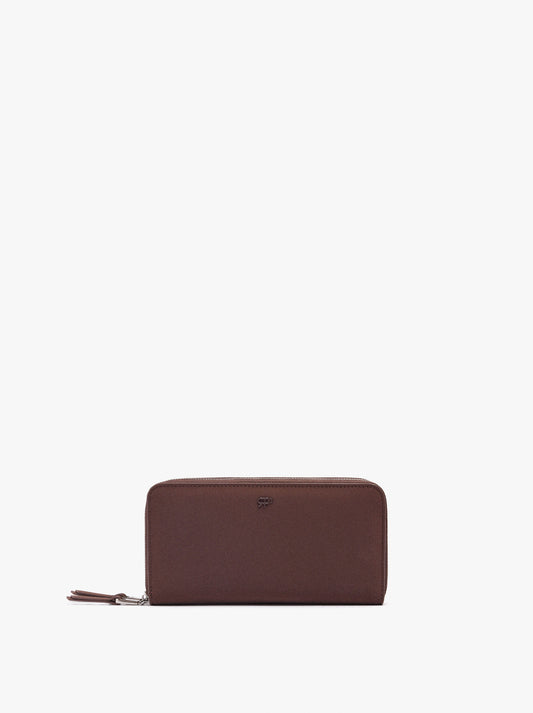 Wallet With Soft Texture With Double Closure