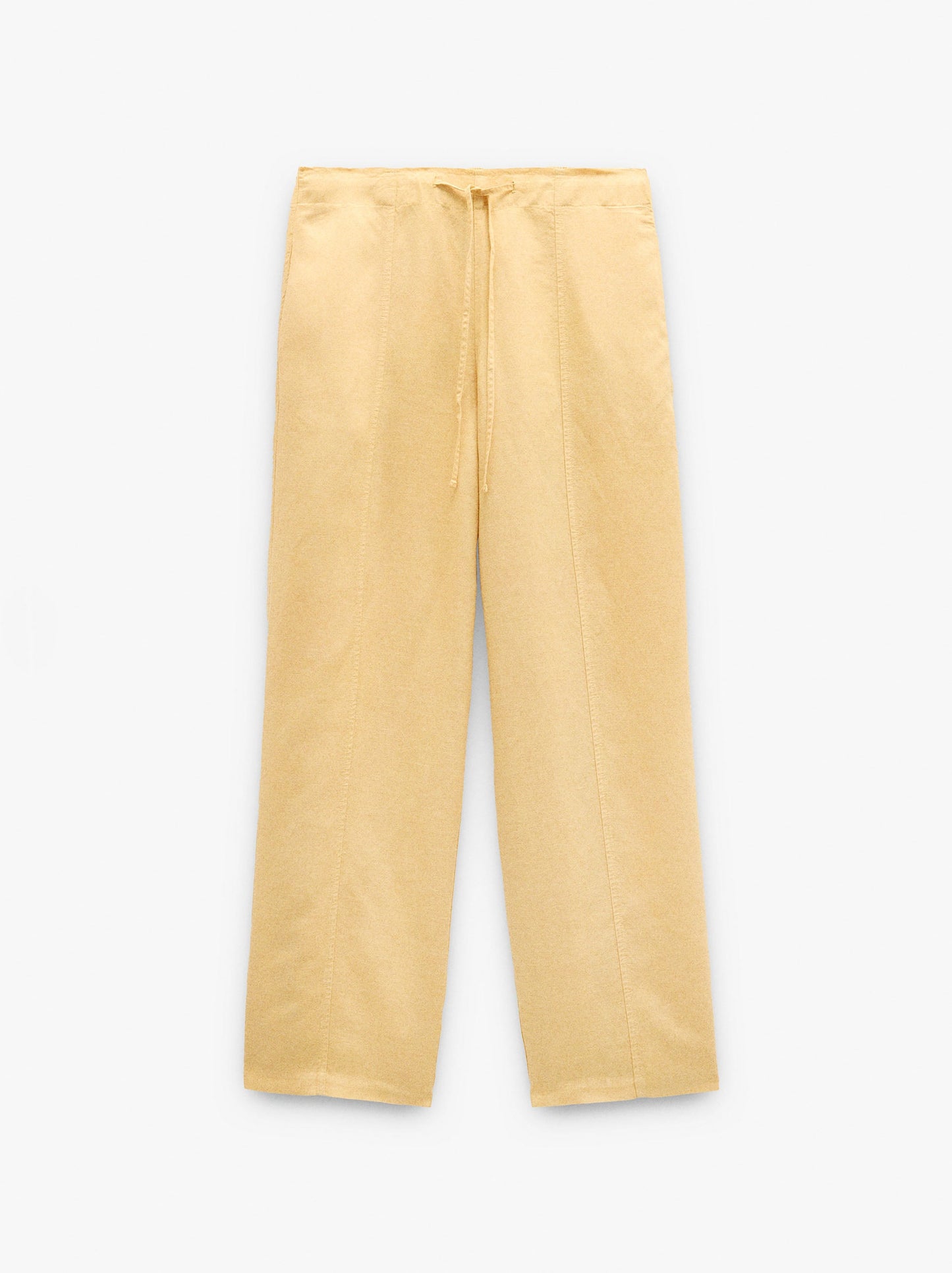 Plain Wide Leg Trousers