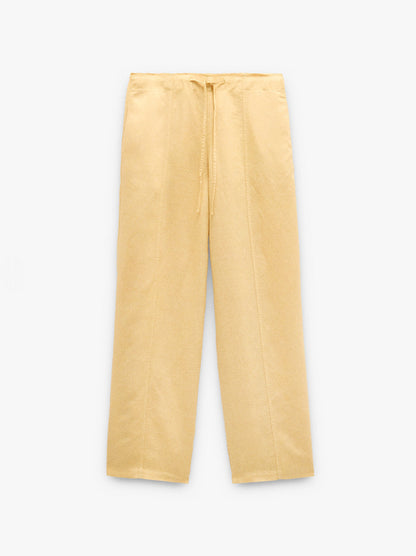 Plain Wide Leg Trousers