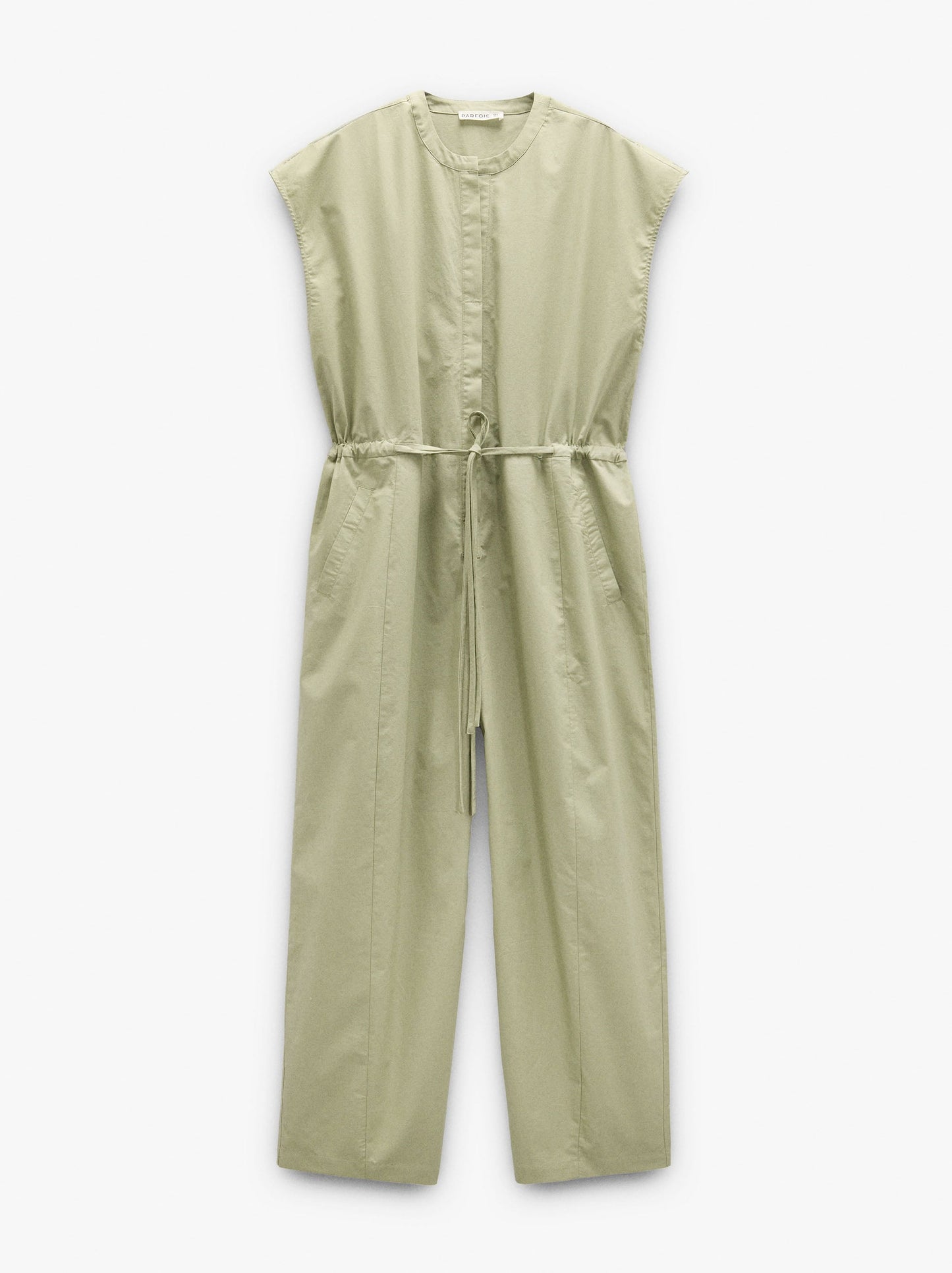Plain Jumpsuit With 100% Cotton